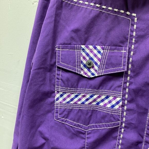 Ace of Diamond Button Down Shirt Large - Picture 4 of 6